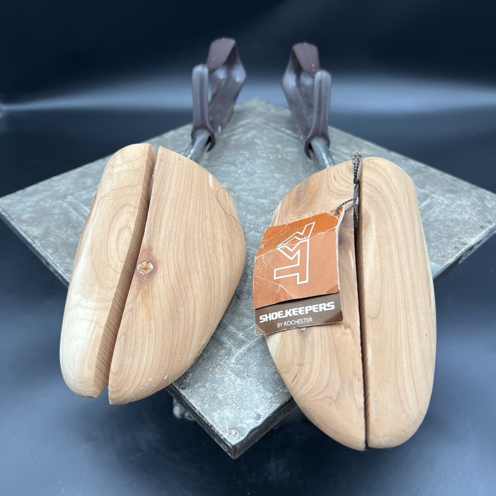 Johnston & Murphy Cedar Wood Shoe Trees Stretchers Shapers Size Large